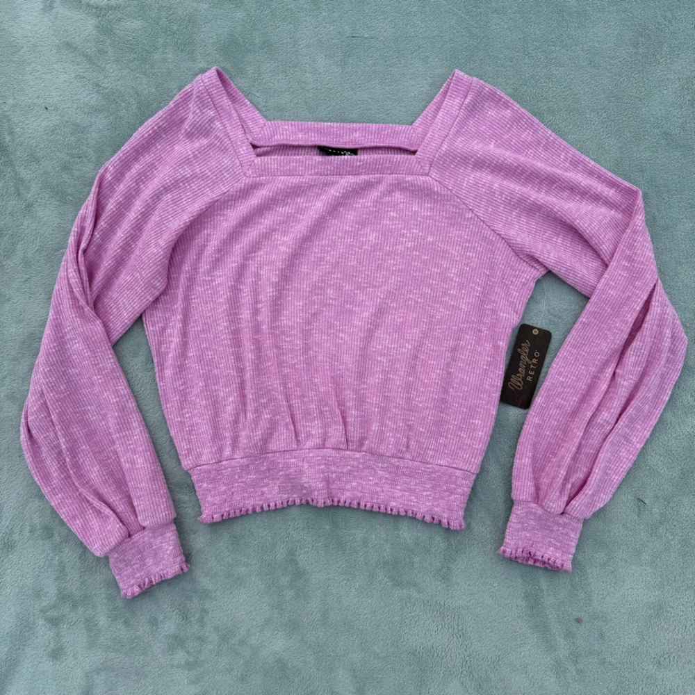 Wrangler Retro women's lightweight square neck sweater